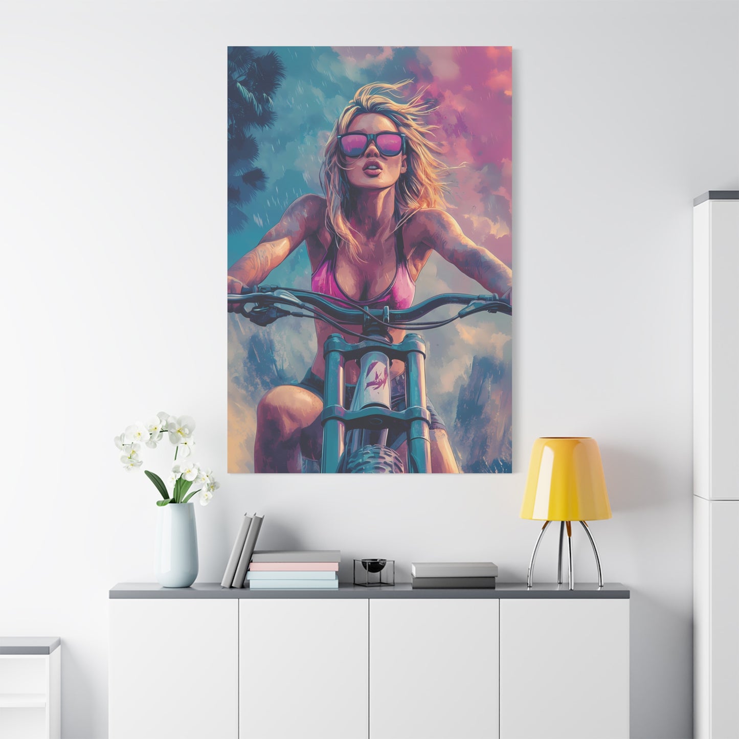 Tropical Ride - Stretched Canvas