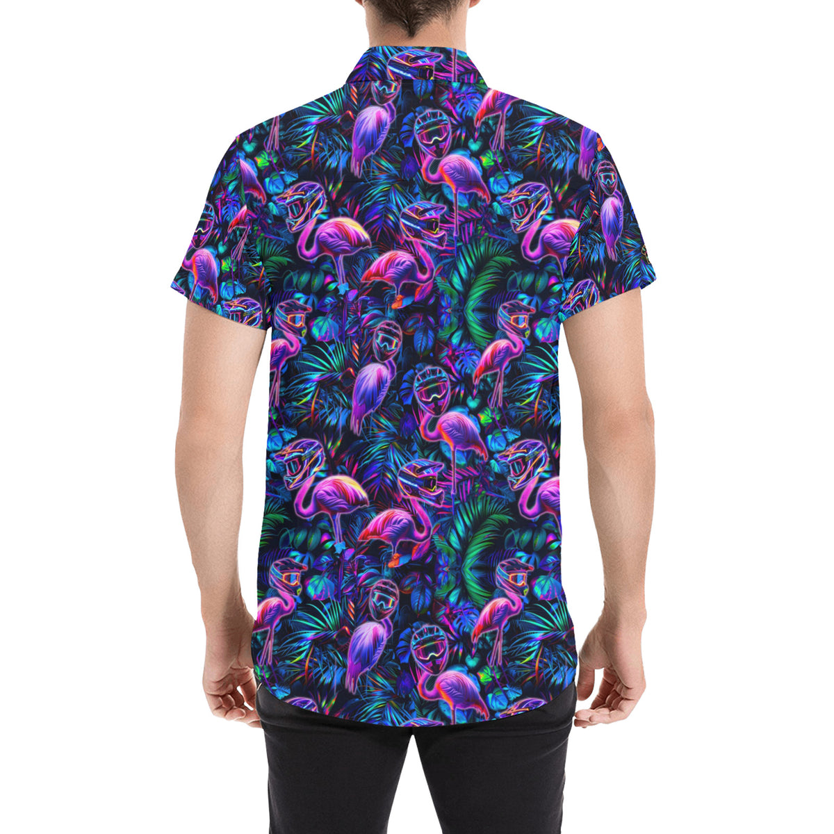Neon Flams - Men's Classy Cut Shirt