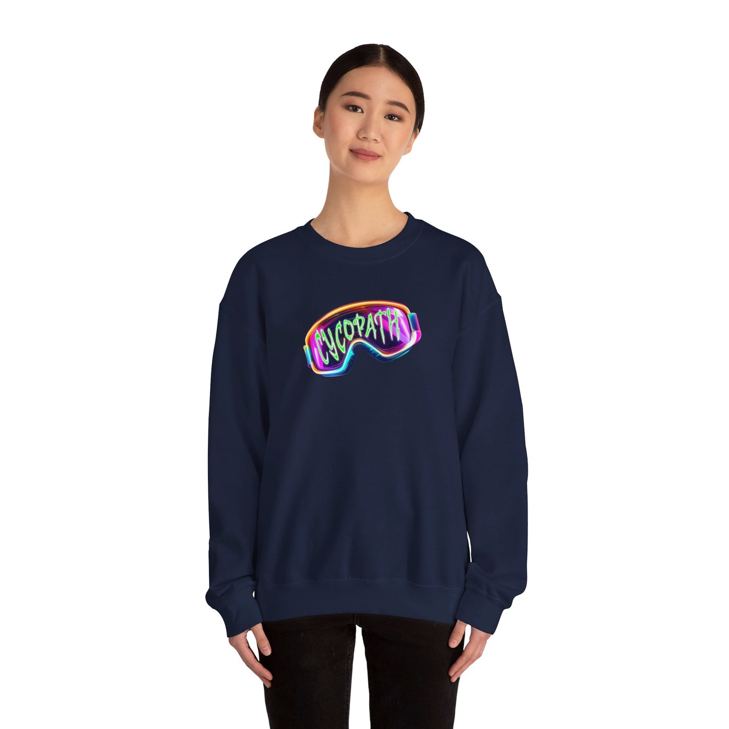 Cyco-goggles - Unisex Crewneck Sweatshirt(U)