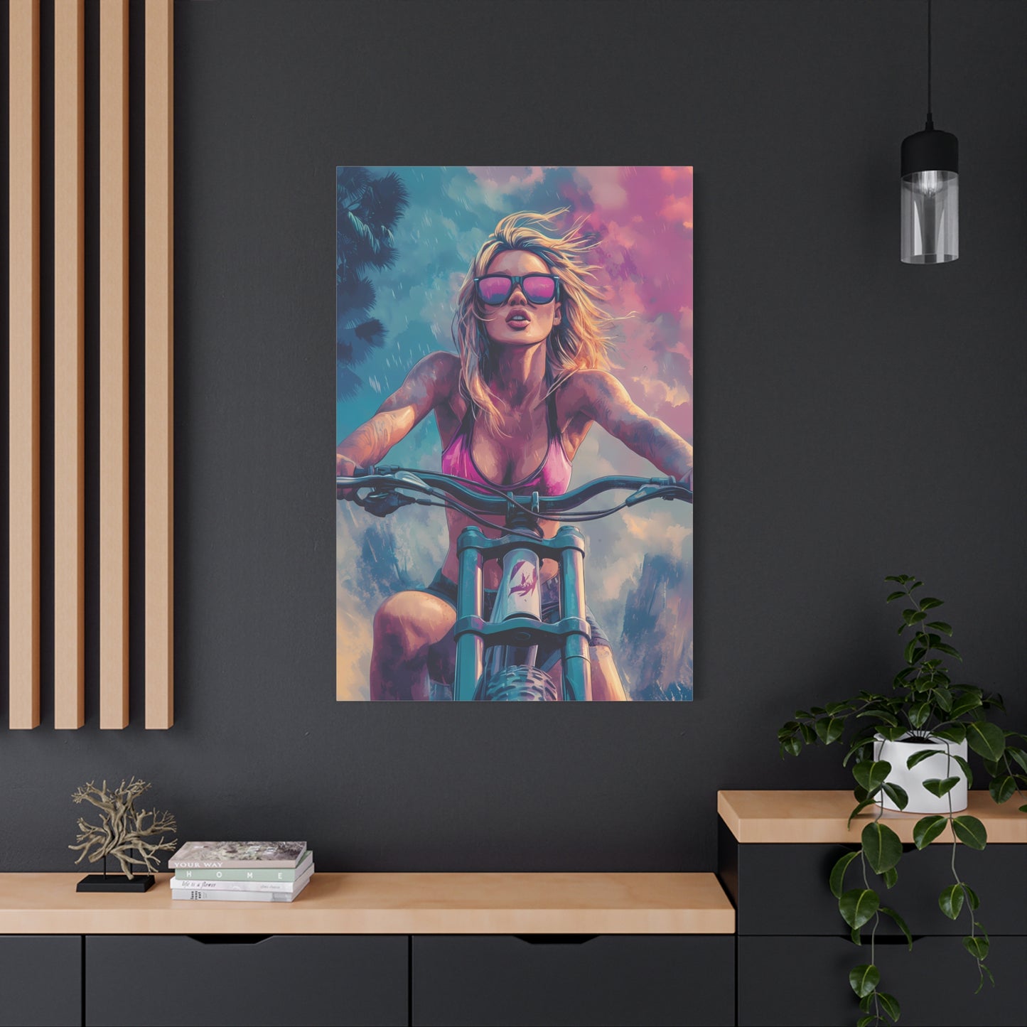 Tropical Ride - Stretched Canvas