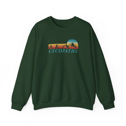 Cycopaths' Sunset - Unisex Crewneck Sweatshirt(U)