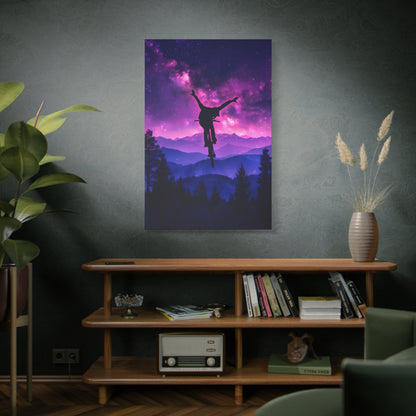 Look Mum! No Hands! - Stretched Canvas
