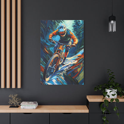 Love Shred Dirt - Stretched Canvas