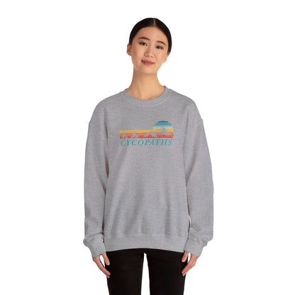 Cycopaths' Sunset - Unisex Crewneck Sweatshirt(U)