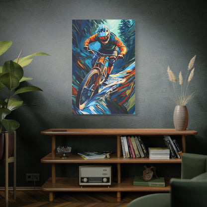 Love Shred Dirt - Stretched Canvas