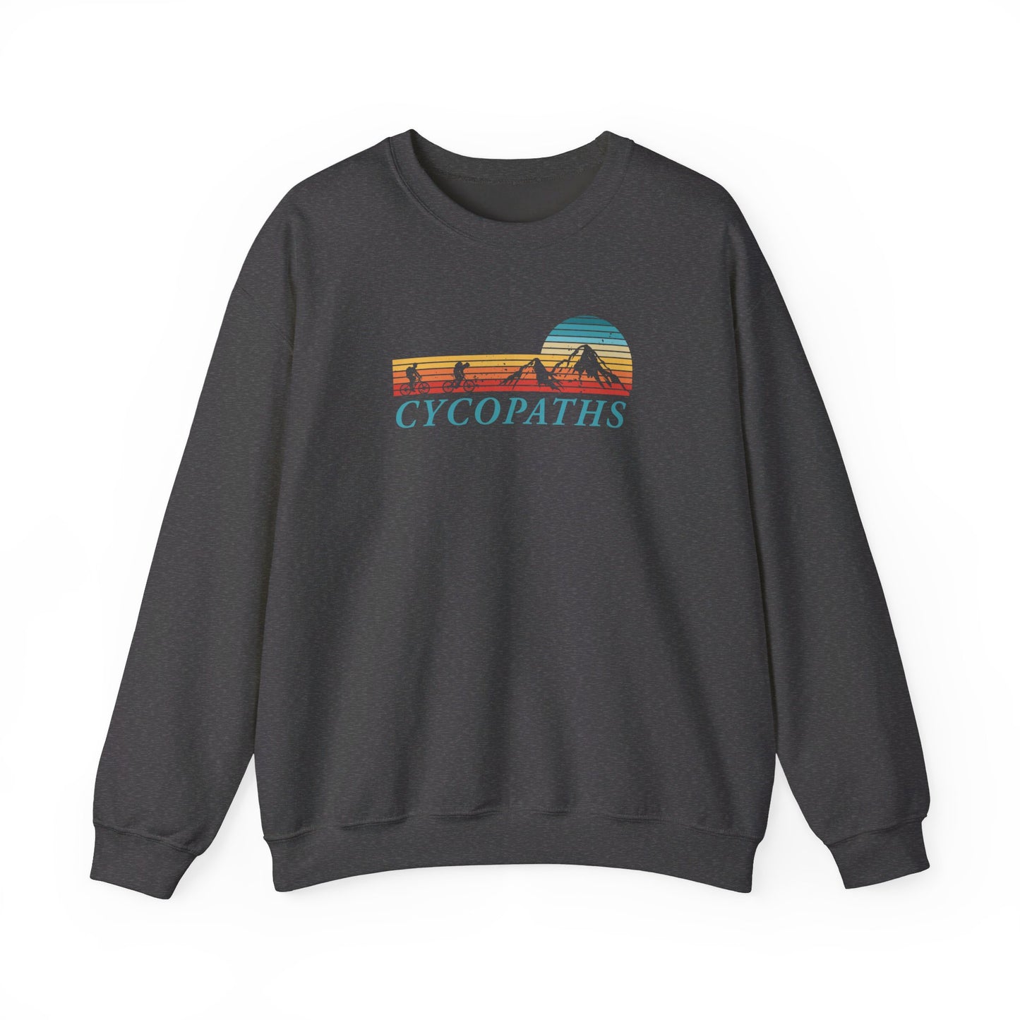 Cycopaths' Sunset - Unisex Crewneck Sweatshirt(U)