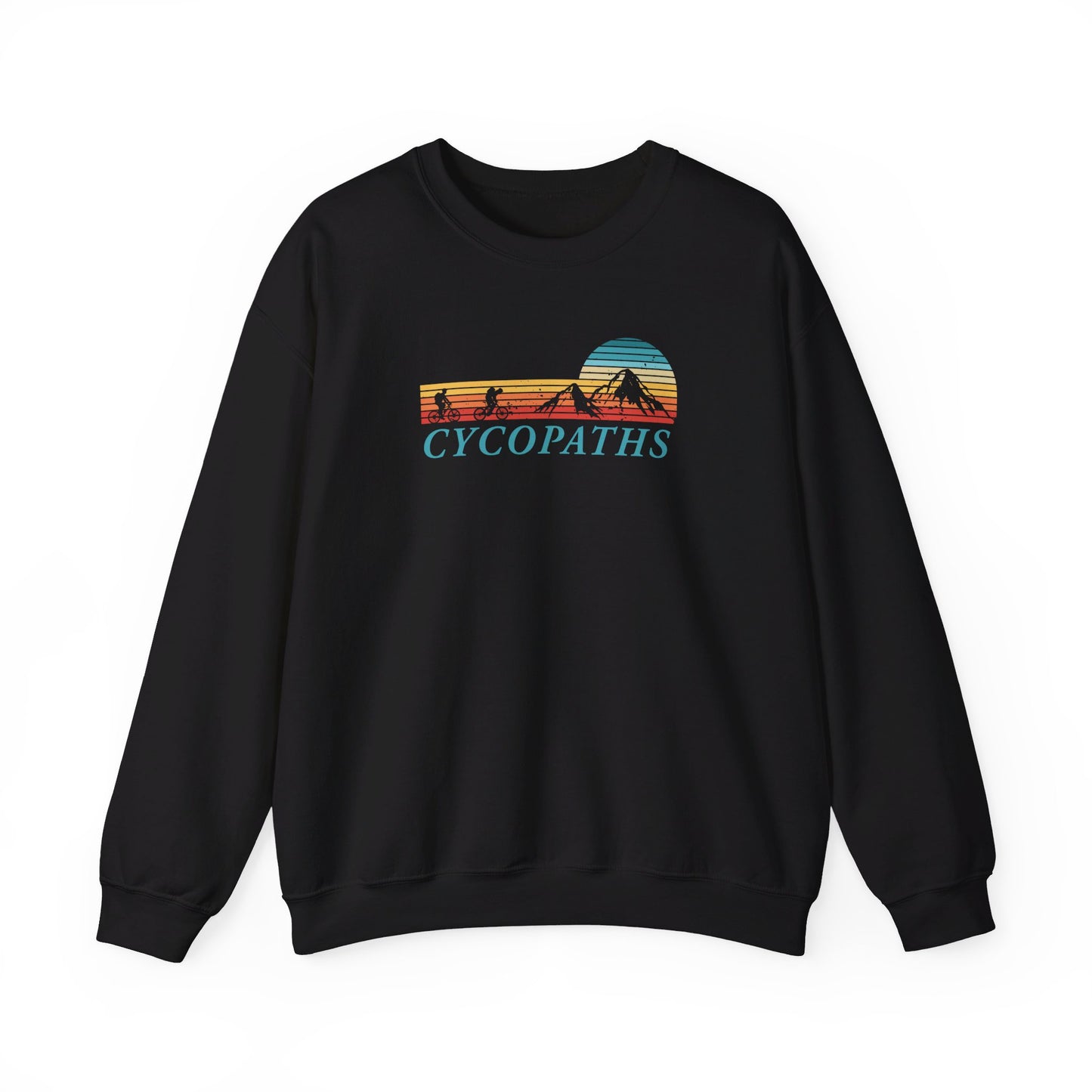 Cycopaths' Sunset - Unisex Crewneck Sweatshirt(U)