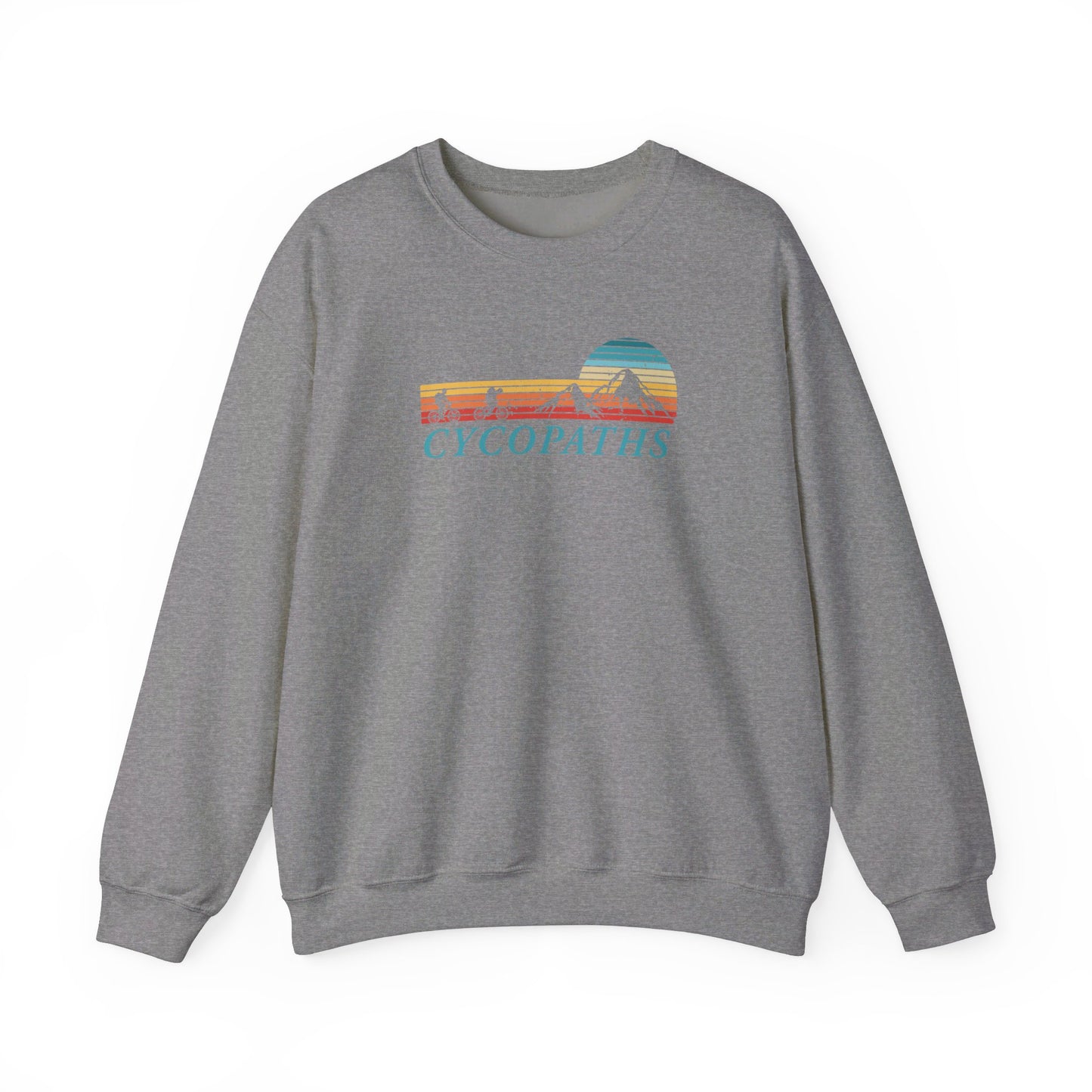 Cycopaths' Sunset - Unisex Crewneck Sweatshirt(U)