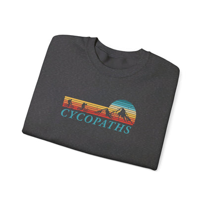 Cycopaths' Sunset - Unisex Crewneck Sweatshirt(U)