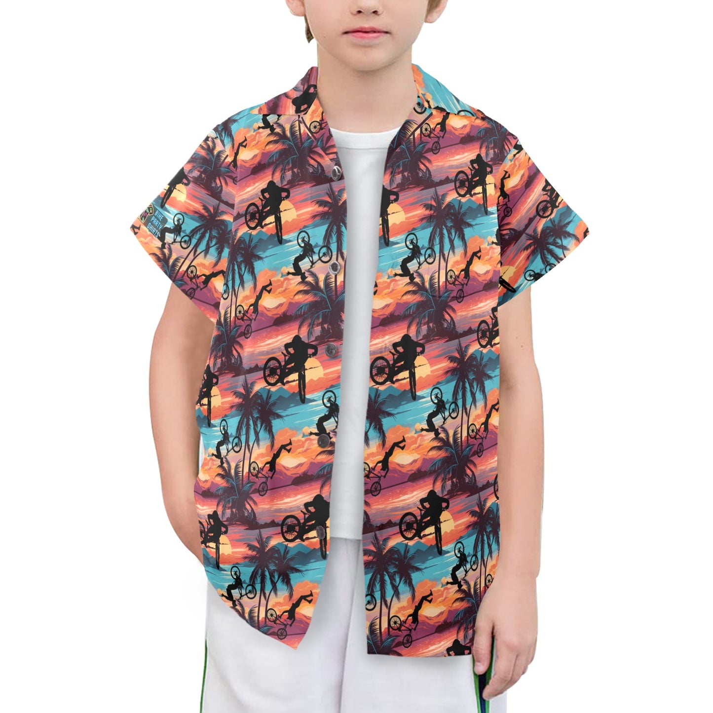 Tropic Sunset - Youth MTB Shirt