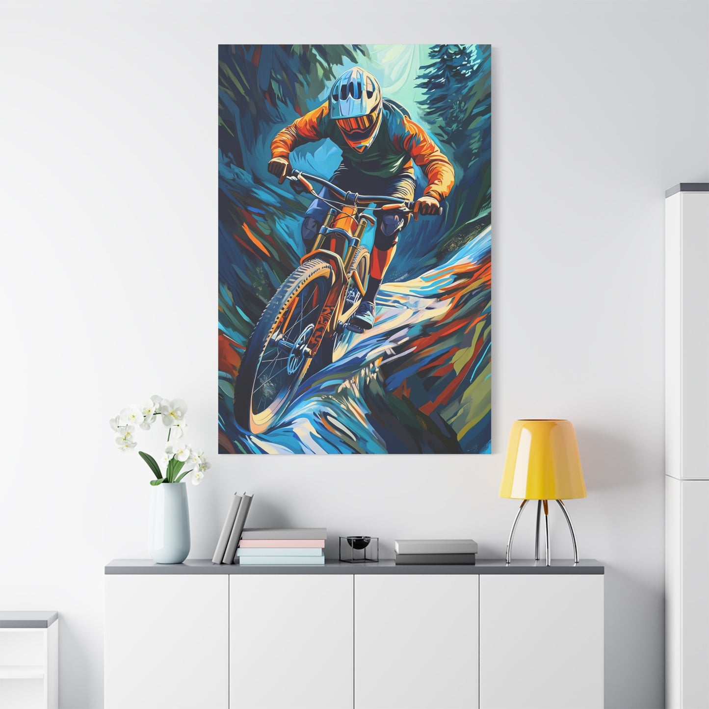 Love Shred Dirt - Stretched Canvas
