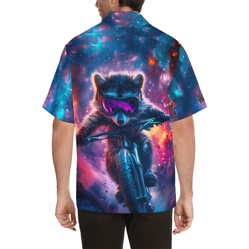 Racy Racoon - Men's Hawaiian Shirt