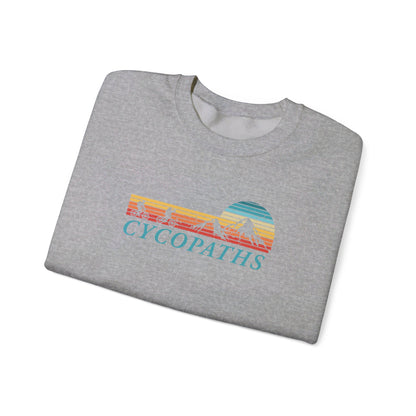 Cycopaths' Sunset - Unisex Crewneck Sweatshirt(U)