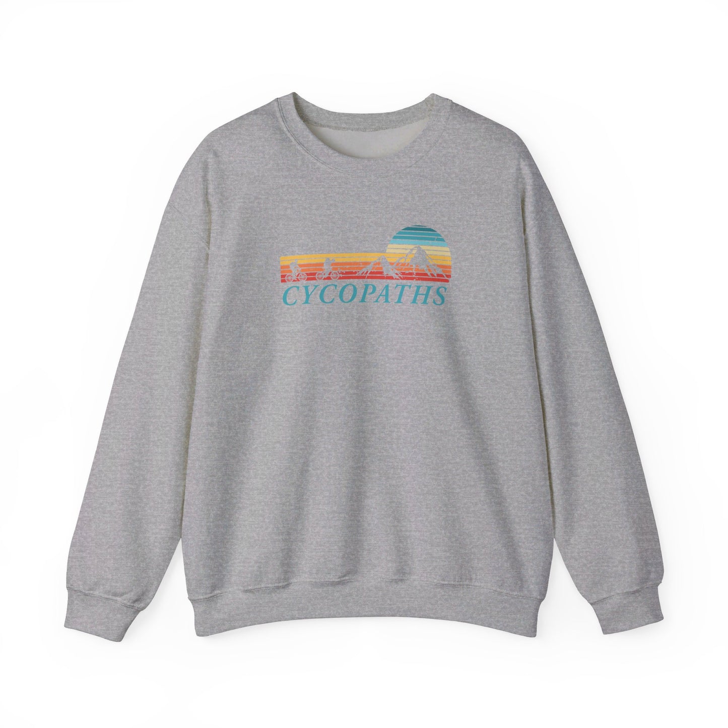 Cycopaths' Sunset - Unisex Crewneck Sweatshirt(U)