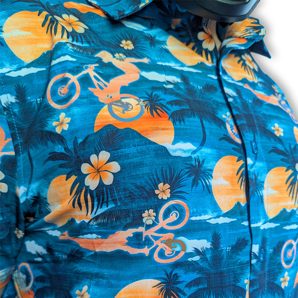 Teal Sunset - Par-Tech Shirt
