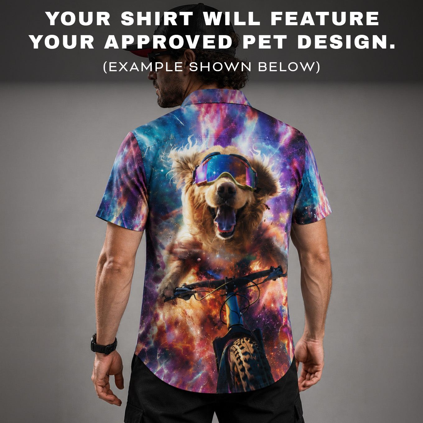 Custom MTB Pet Portrait Shirt