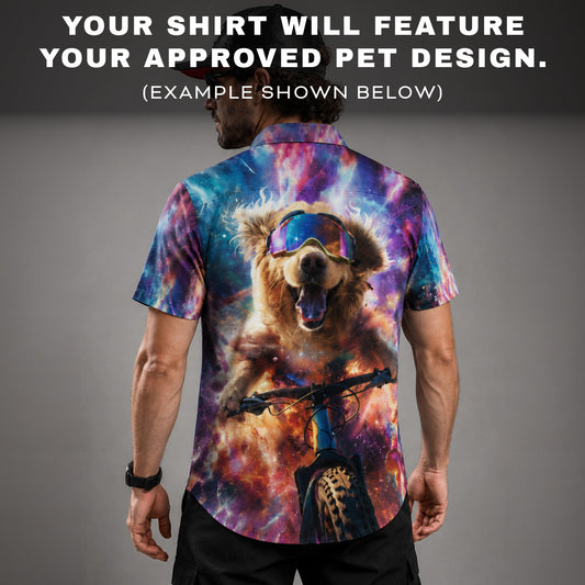 Custom MTB Pet Portrait Shirt