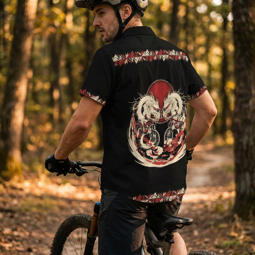 Double Dragon - Men's Classy Cut Shirt