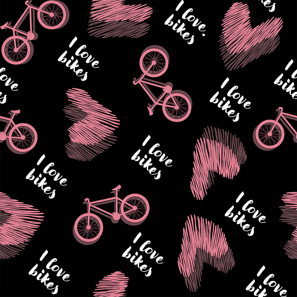 I love Bikes -  Women's Hawaiian Shirt