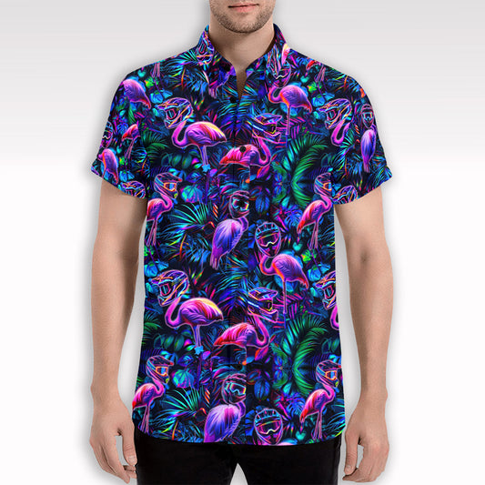 Neon Flams - Men's Classy Cut Shirt