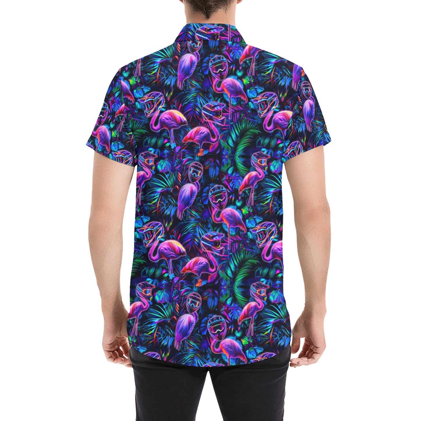 Neon Flams - Men's Classy Cut Shirt