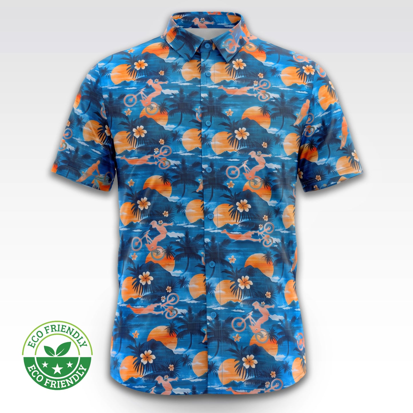 Teal Sunset - Par-Tech Shirt