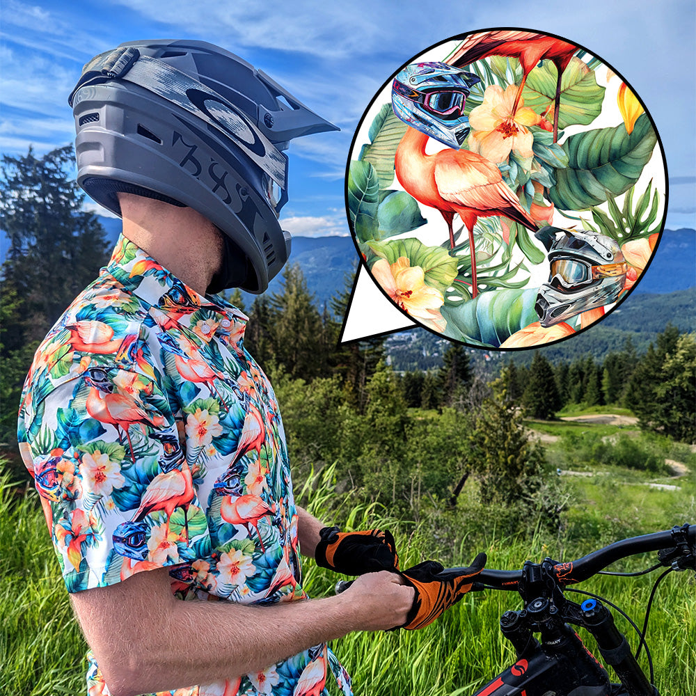 Hawaiian mtb jersey fashion