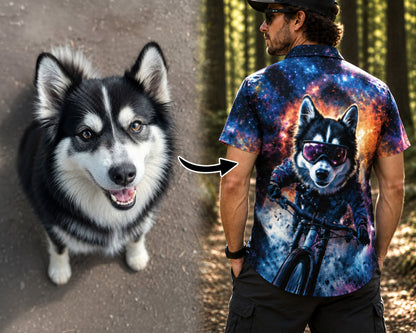 Custom MTB Pet Portrait Youth Shirt