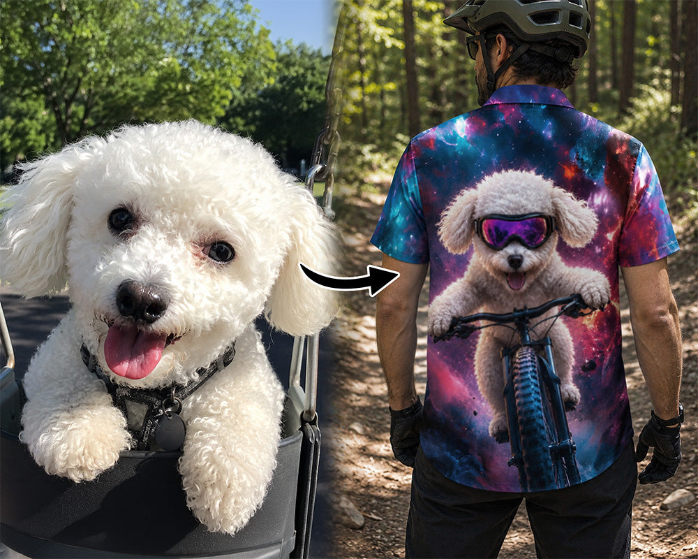 Custom MTB Pet Portrait Youth Shirt