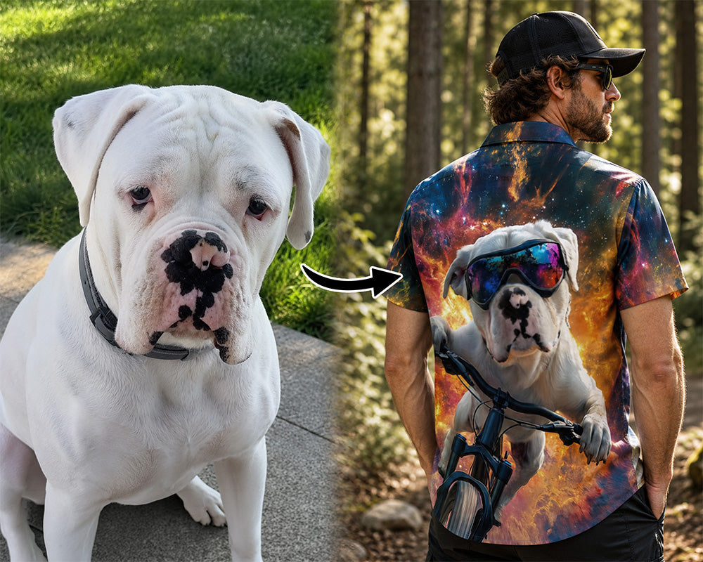 Custom MTB Pet Portrait Youth Shirt