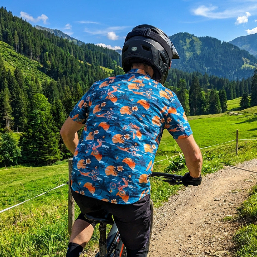 Teal Sunset - Par-Tech Shirt