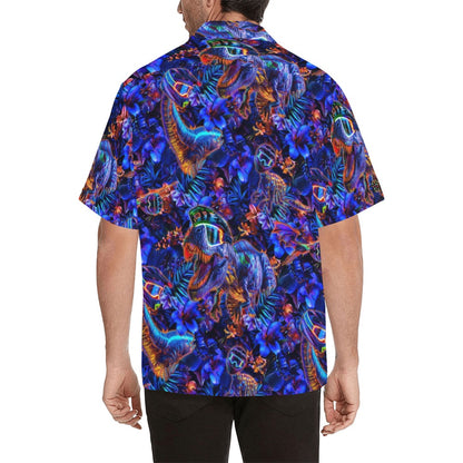 JJ's Disco Dinos - Men's Hawaiian Shirt