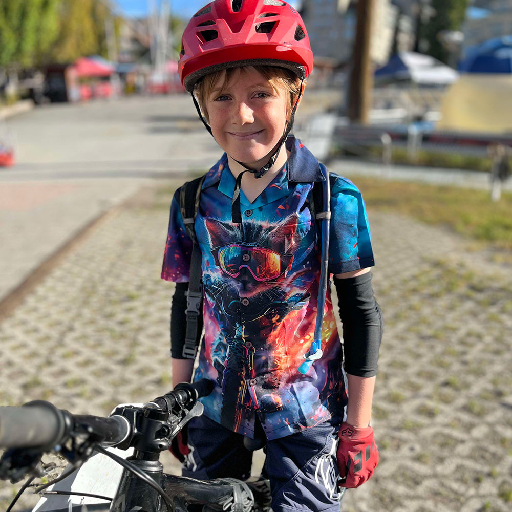 cyco mountainbike Cyco-kitty - Youth MTB Adventure Shirt