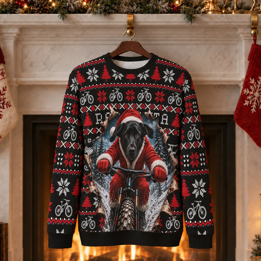 Custom Pet Santa Christmas Sweater