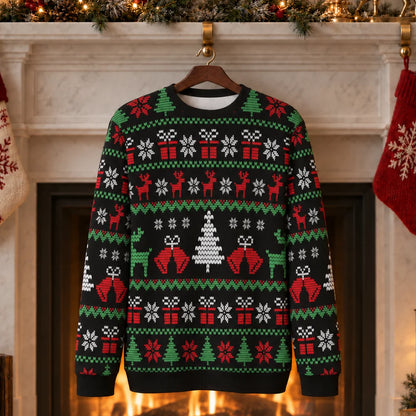 Custom Pet Santa Christmas Sweater
