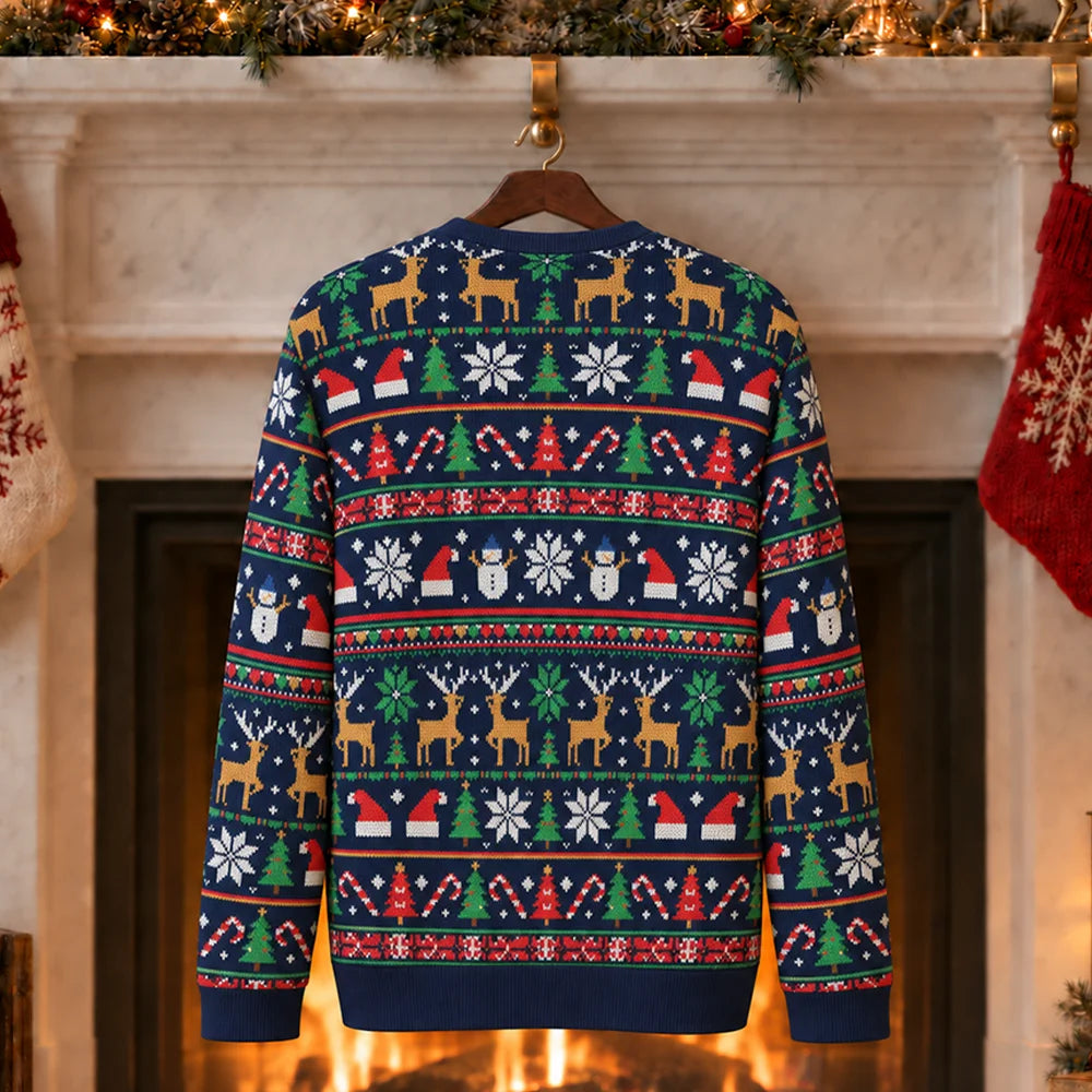 Custom Pet Santa Christmas Sweater