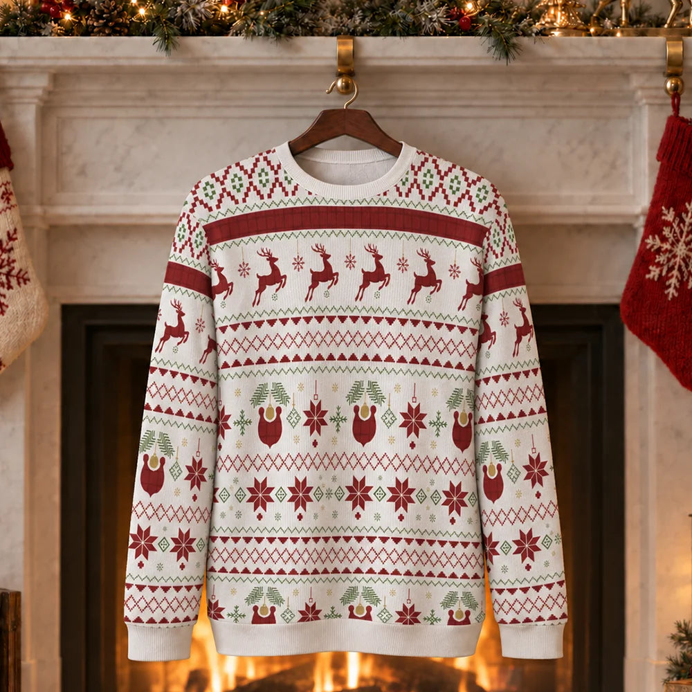Custom Pet Santa Christmas Sweater