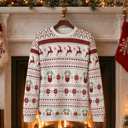 Custom Pet Santa Christmas Sweater