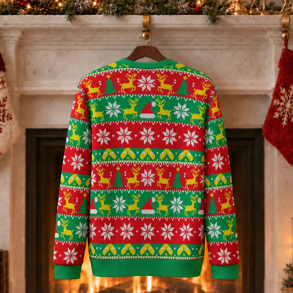 Custom Pet Santa Christmas Sweater